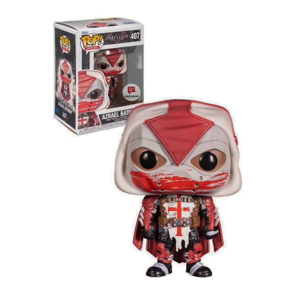 NEW Funko Pop Heroes #407 Batman Arkham Knight Azrael Batman Walgreens Exclusive